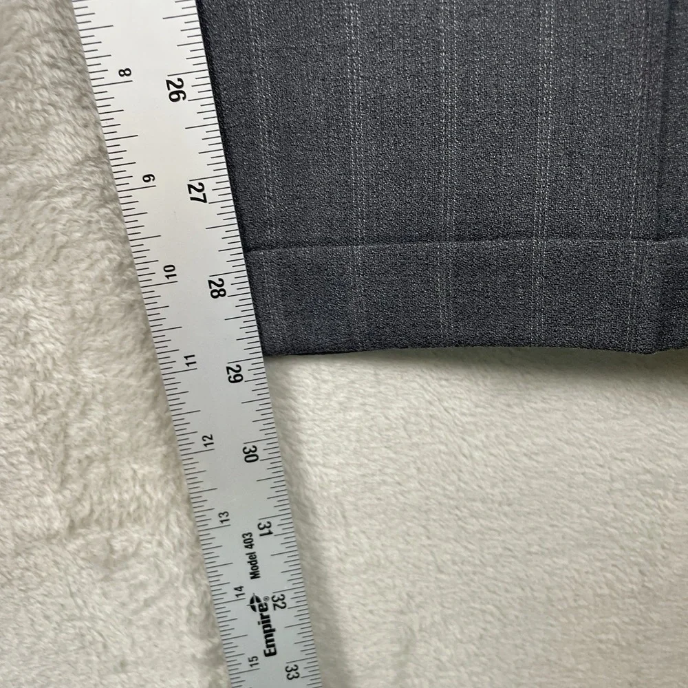 Vtg 50s Style Drop Loop Pleated Slacks Pants Mens 38x29 Striped Rockabilly 70s